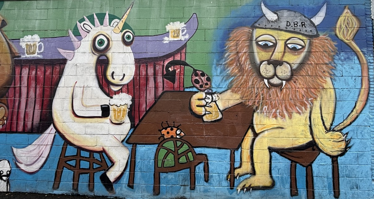 Animals in a Tavern